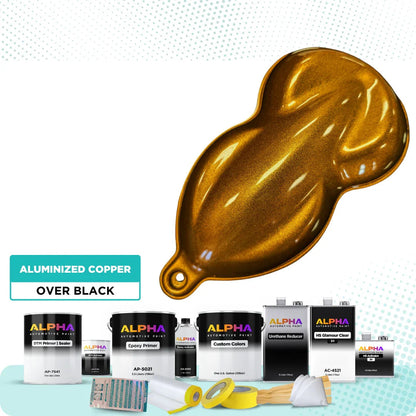 Aluminized Copper Vehicle Paint Kit