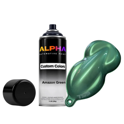 Amazon Green Spray Can Midcoat