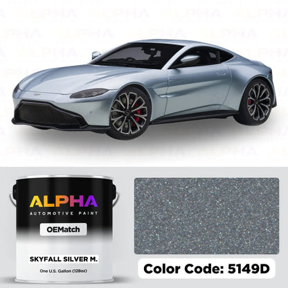 Aston Martin Skyfall Silver 5149D | OEMatch Basecoat