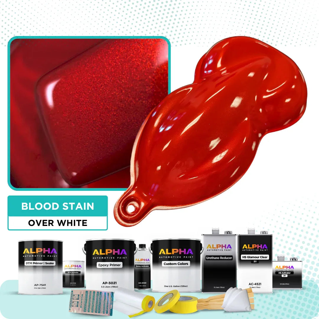 Blood Stain Vehicle Paint Kit