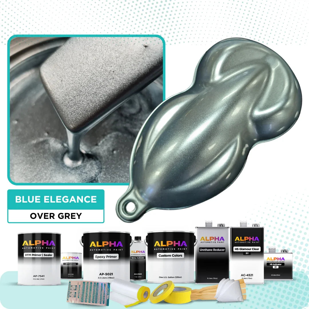 Blue Elegance Vehicle Paint Kit