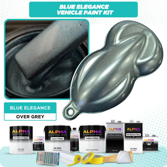 Blue Elegance Vehicle Paint Kit