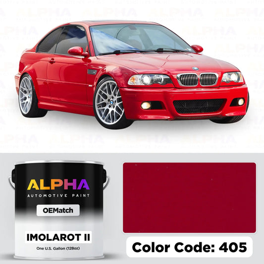 BMW Imola Red 405 | OEMatch Basecoat