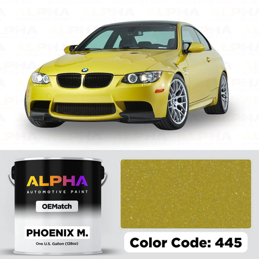 BMW Phoenix Yellow 445 | OEMatch Basecoat