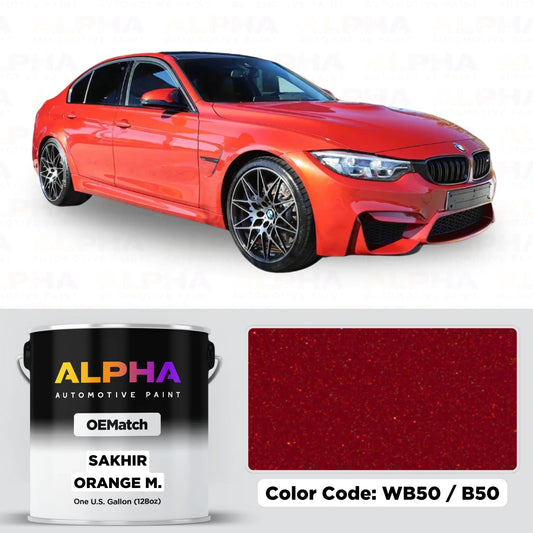 BMW Sakhir Orange WB50 | OEMatch Basecoat