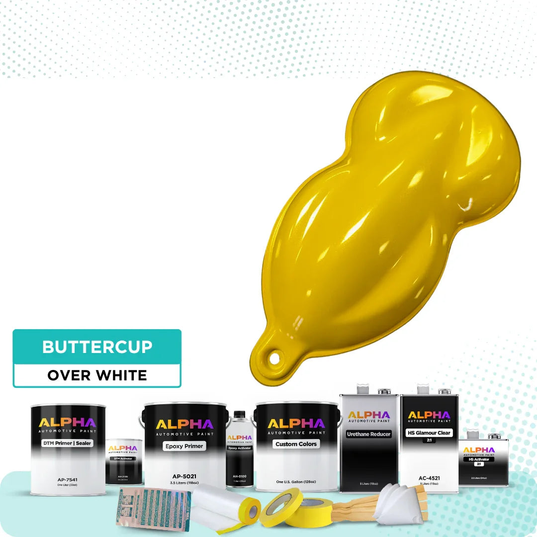 Buttercup Vehicle Paint Kit