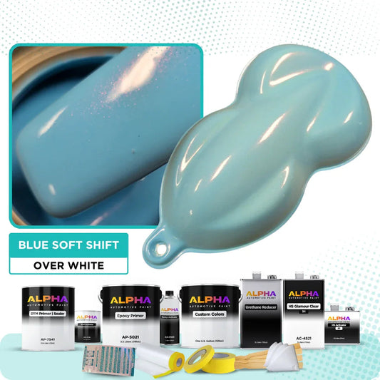 Blue Soft Shift Vehicle Paint Kit