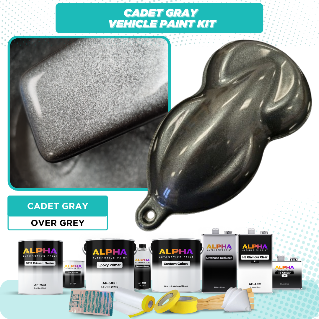 Cadet Gray Vehicle Paint Kit