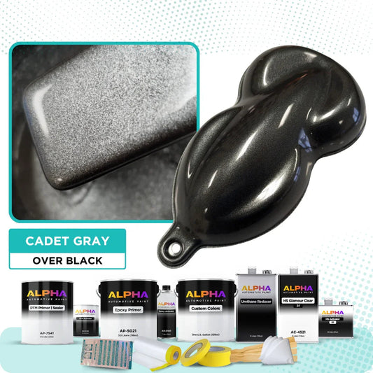 Cadet Gray Vehicle Paint Kit (Black Sealer)