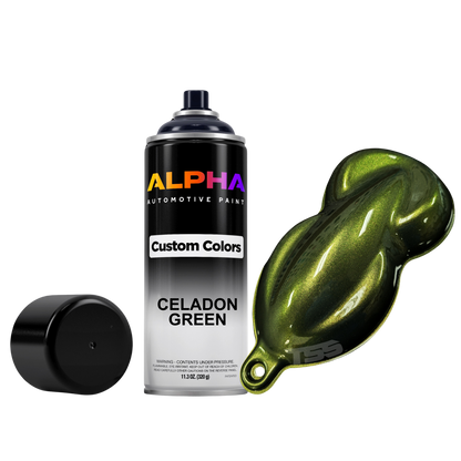 Celadon Green Spray Can