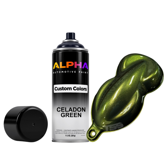 Celadon Green Spray Can