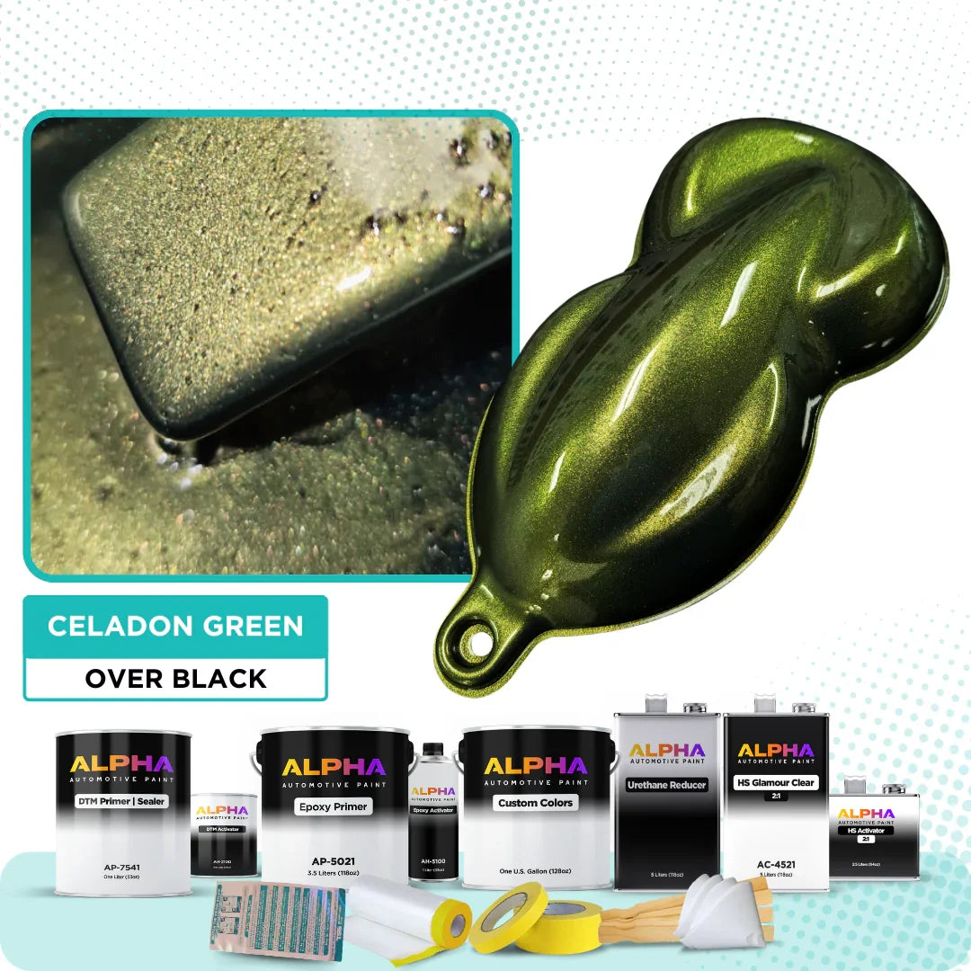 Celadon Green Vehicle Paint Kit