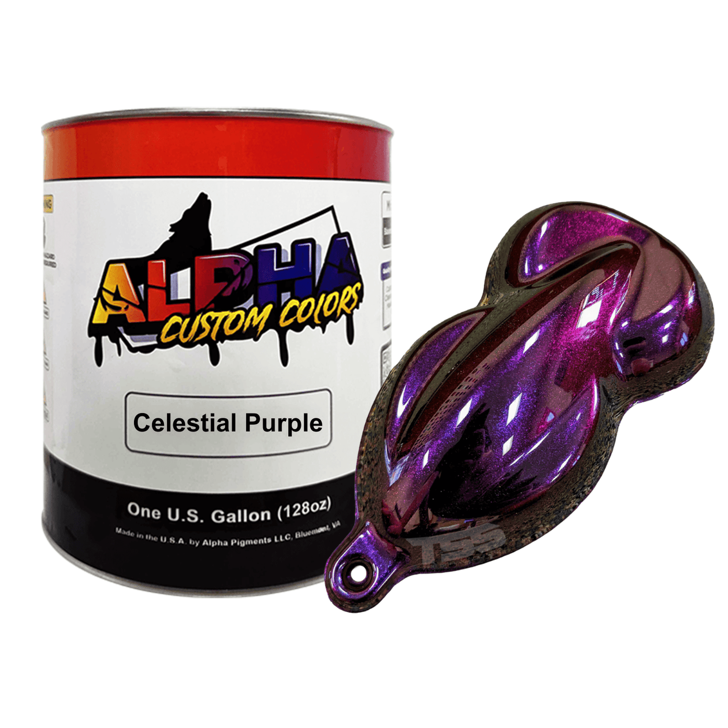 Celestial Purple Paint Basecoat - The Spray Source - Alpha Pigments