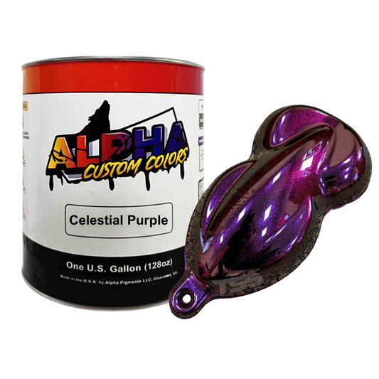 Celestial Purple Paint Basecoat - The Spray Source - Alpha Pigments