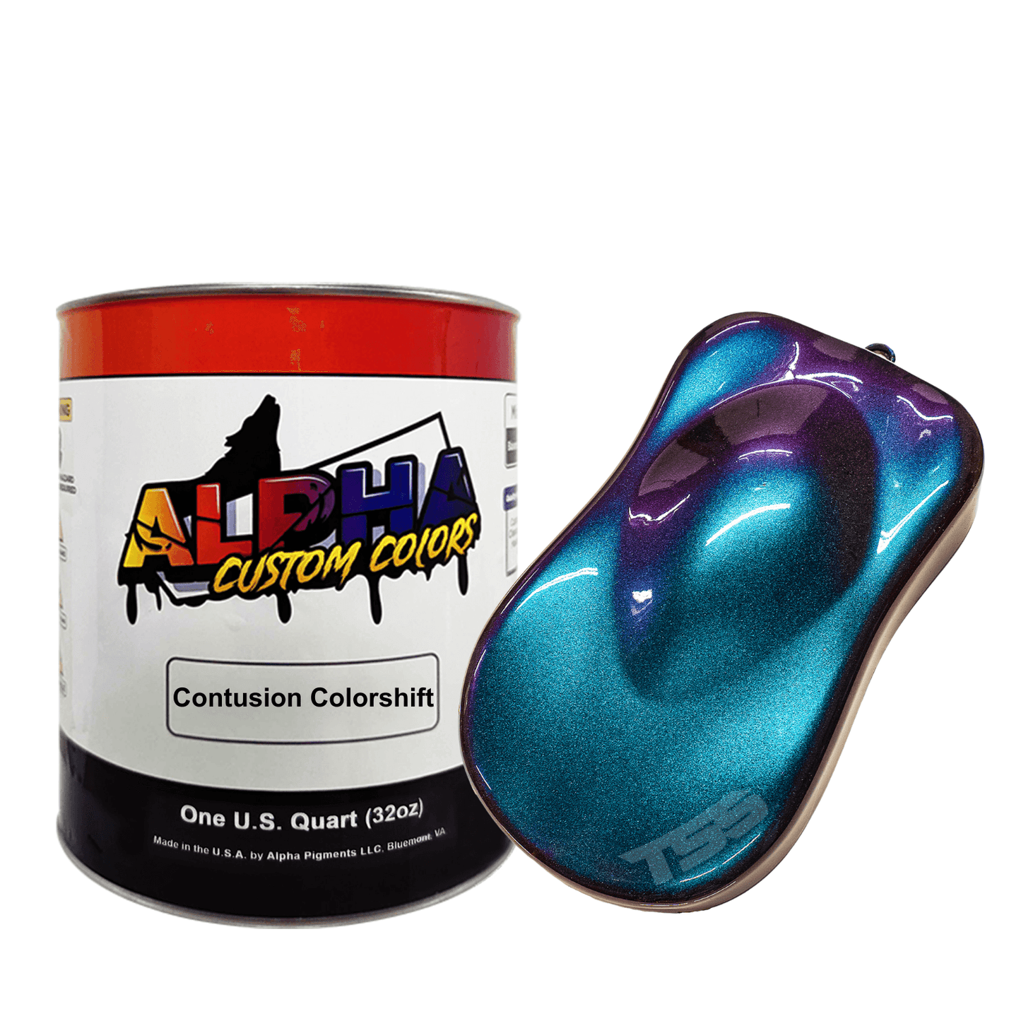 Contusion Colorshift Paint Basecoat Midcoat - The Spray Source - Alpha Pigments