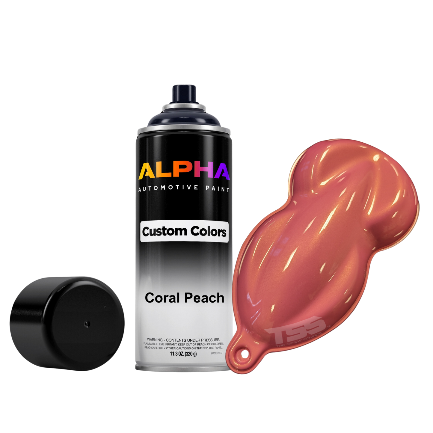 Coral Peach Brake Caliper Paint Kit