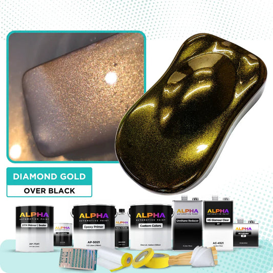 Diamond Gold Vehicle Paint Kit