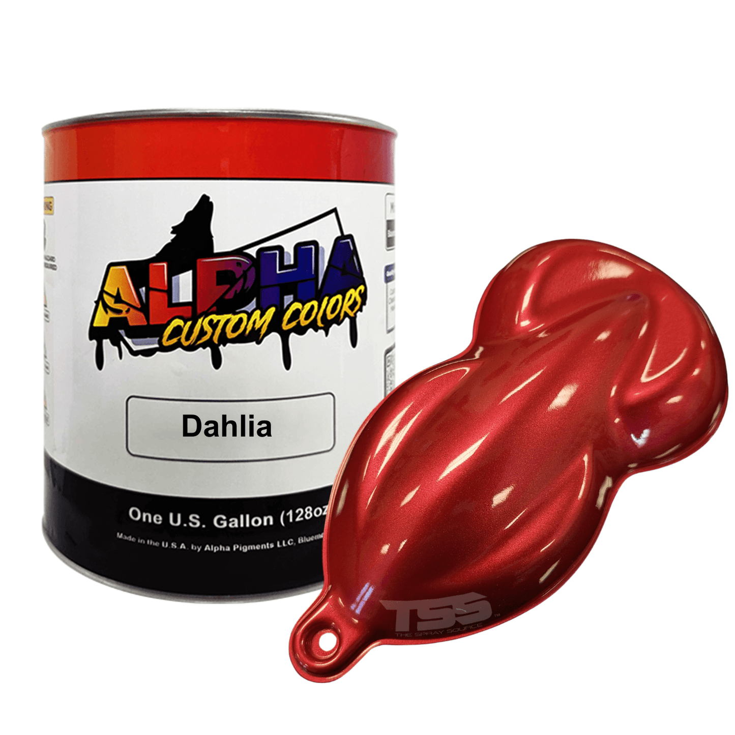 Dahlia Paint Basecoat - The Spray Source - Alpha Pigments