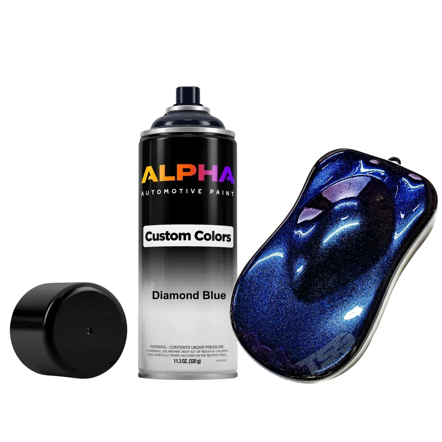 Diamond Blue Brake Caliper Paint Kit