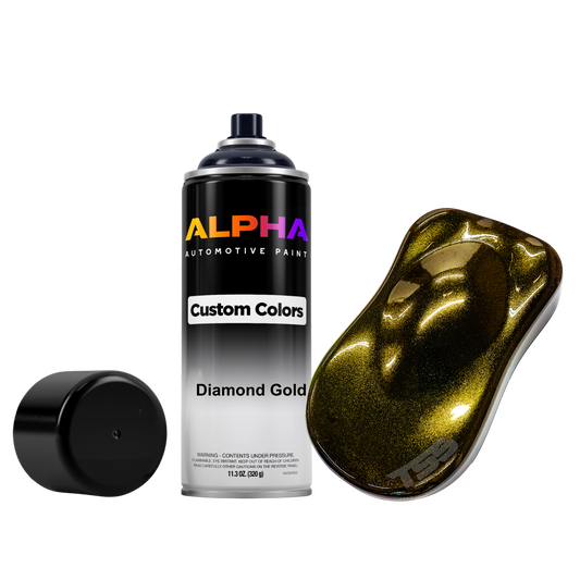 Diamond Gold Spray Can Midcoat