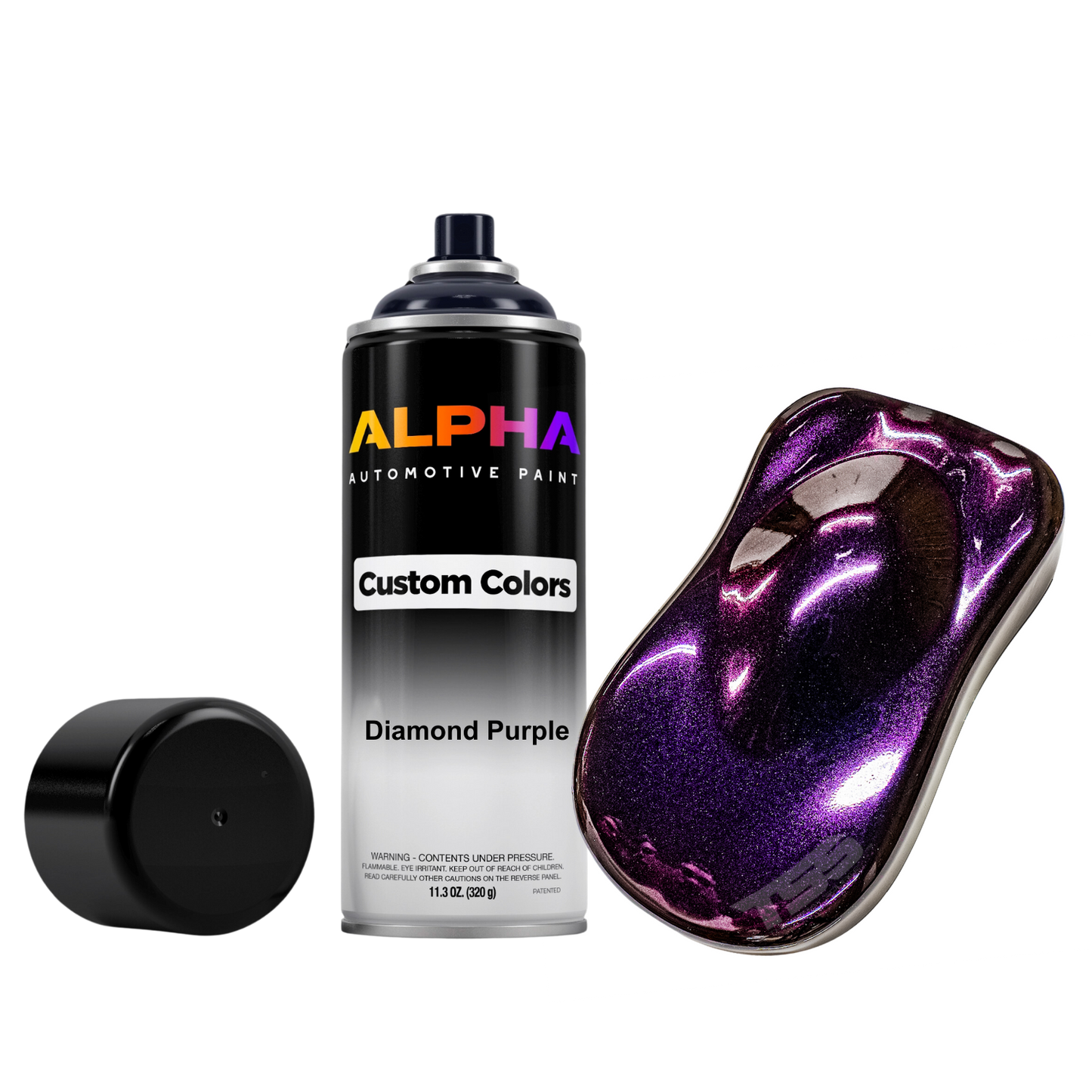 Diamond Purple Spray Can Midcoat