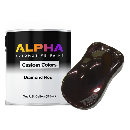 Diamond Red Paint Basecoat Midcoat