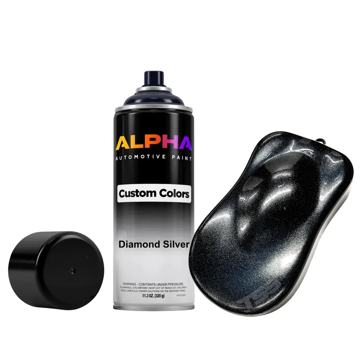 Diamond Silver Brake Caliper Paint Kit