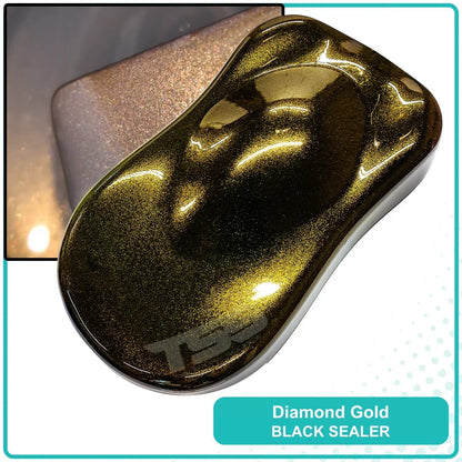 Diamond Gold Paint Basecoat Midcoat