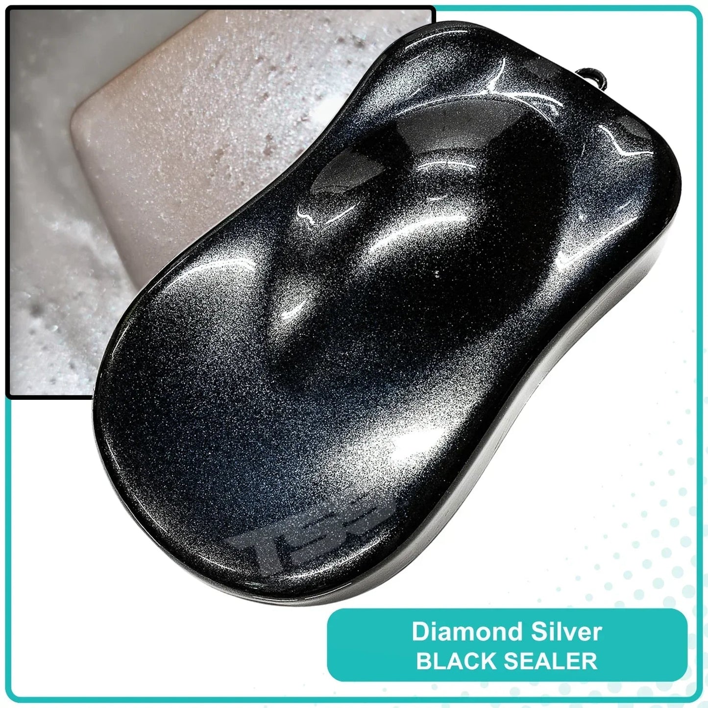 Diamond Silver Paint Basecoat Midcoat