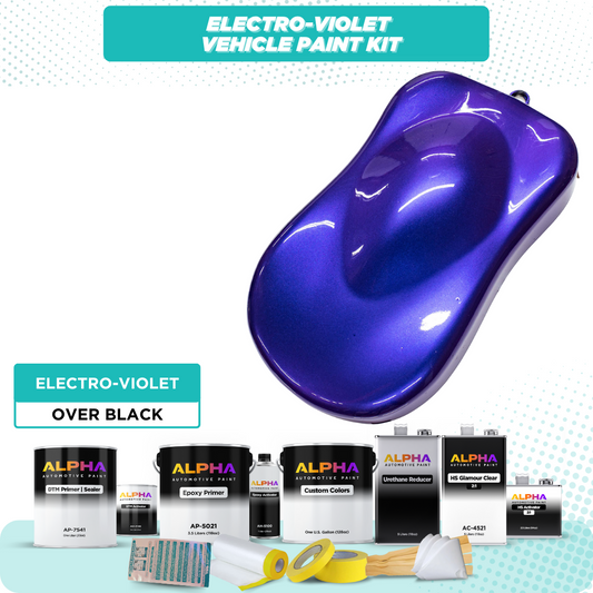 Electro-Violet Vehicle Paint Kit