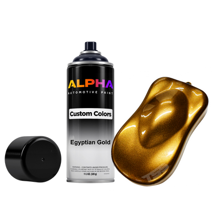 Egyptian Gold Spray Can Midcoat