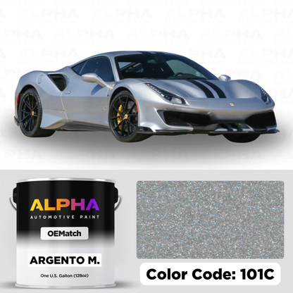 Ferrari Argento Nurburgring 101C | OEMatch Basecoat