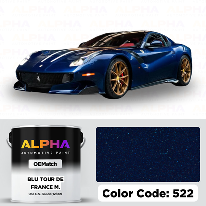 Ferrari Blu Tour de France 522 | OEMatch Basecoat