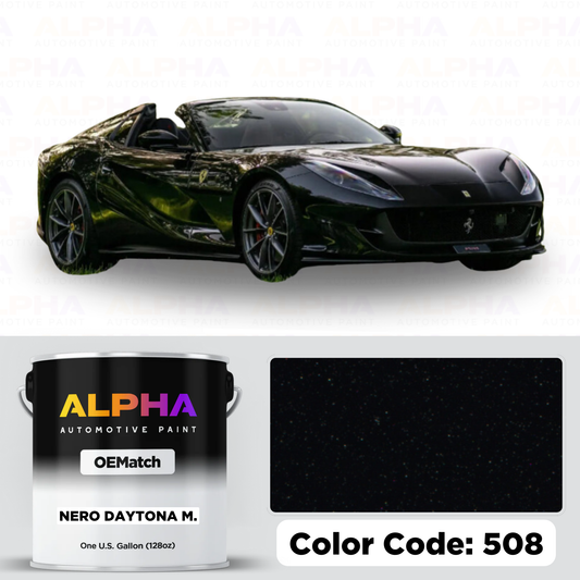 Ferrari Nero Daytona 508 | OEMatch Basecoat