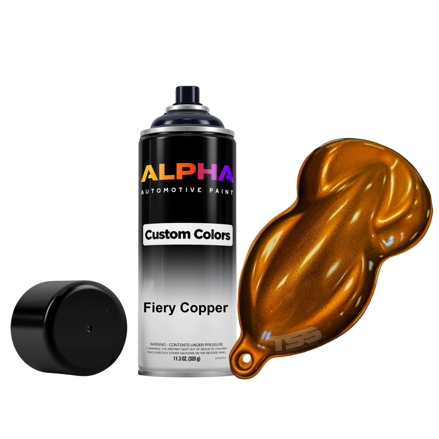 Fiery Copper Pearl Guitar Paint Kit
