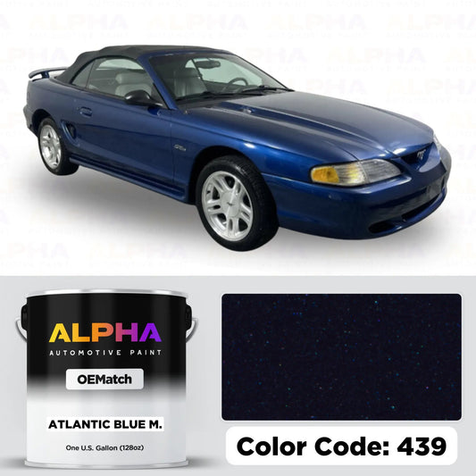 Ford Atlantic Blue 439 | OEMatch Basecoat