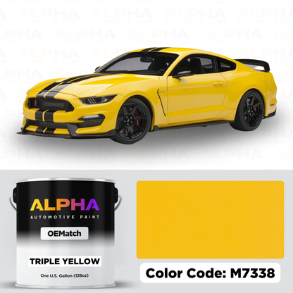 Ford Triple Yellow M7338 | OEMatch Basecoat