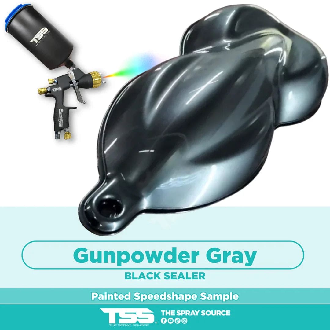 Gunpowder Gray Painted Sample (Black Ground Coat)