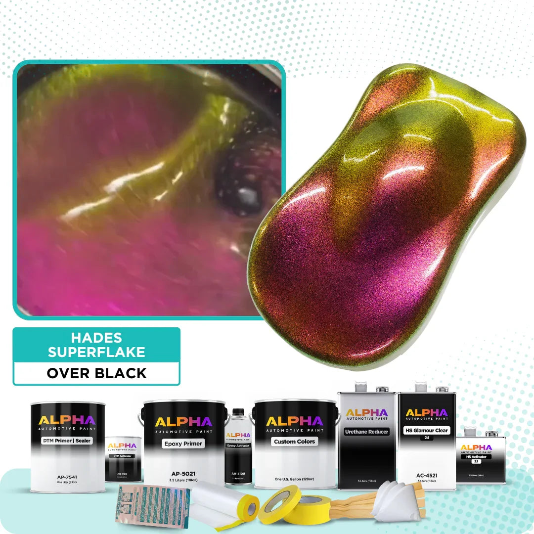 Hades SuperFlake Vehicle Paint Kit