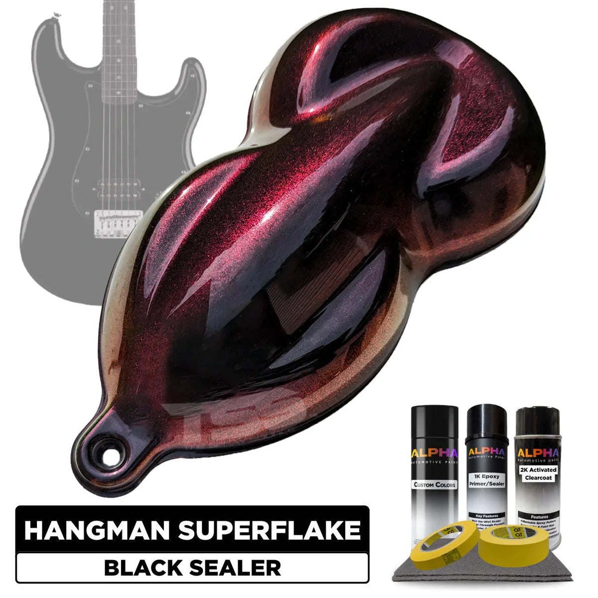 Hangman Superflake Guitar Paint Kit