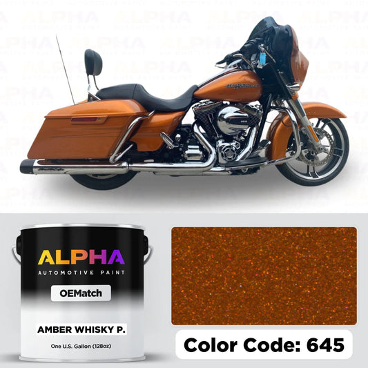 Harley-Davidson Amber Whiskey P 645 | OEMatch Basecoat