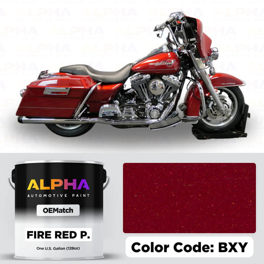 Harley-Davidson Fire Red Pearl BXY | OEMatch Basecoat