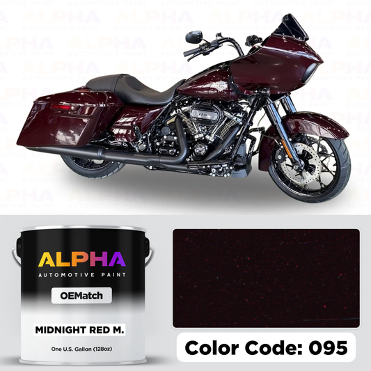 Harley-Davidson Midnight Red M. 095 | OEMatch Basecoat