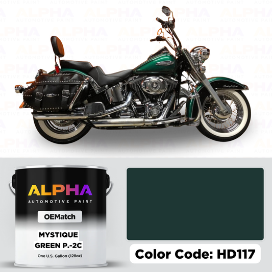 Harley-Davidson Mystique Green - 2C HD117 | OEMatch Basecoat