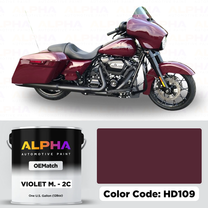 Harley-Davidson Violet Metallic 2C HD109 | OEMatch Basecoat