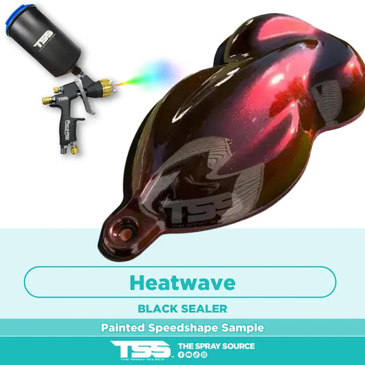 Heatwave Painted Sample (Black Ground Coat)