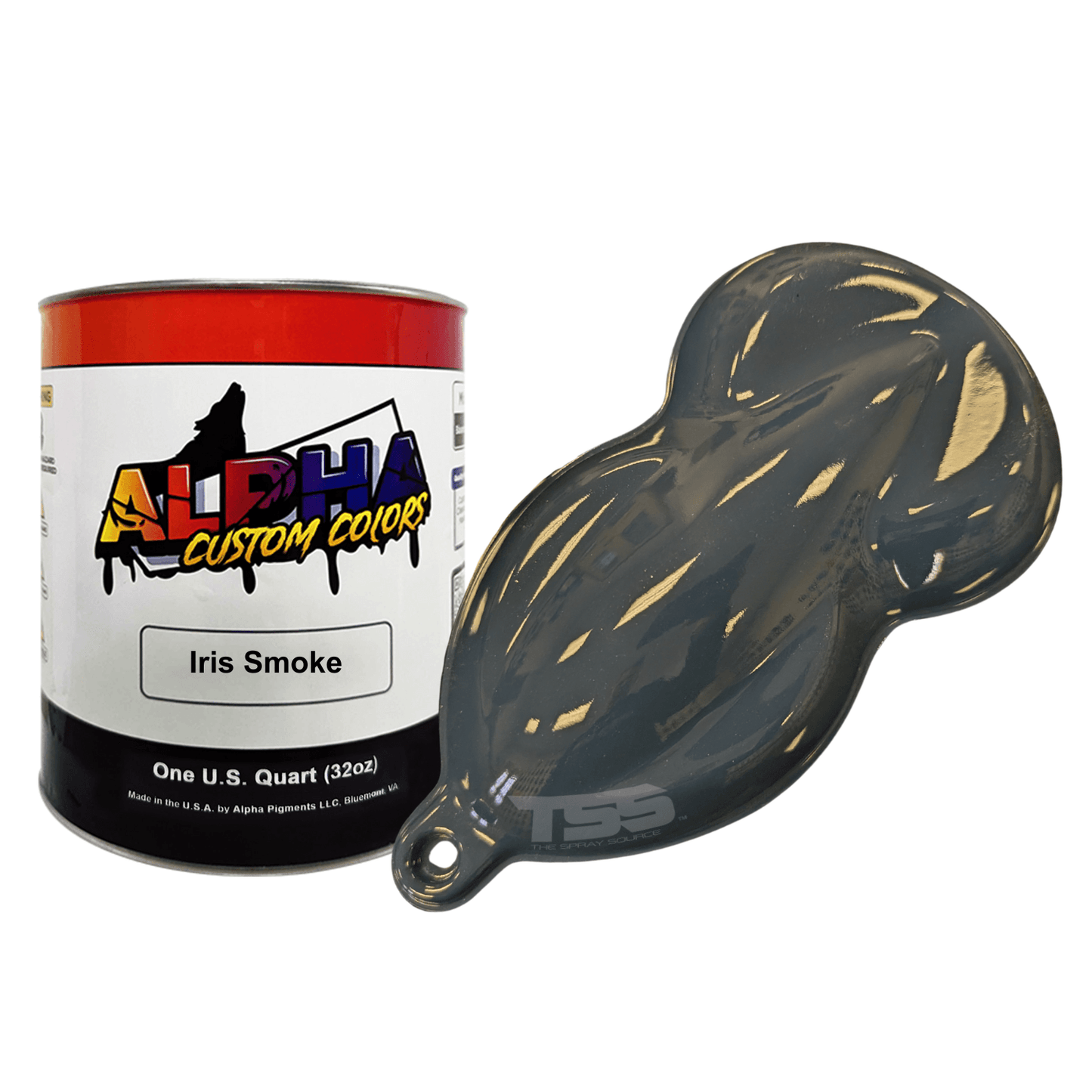 Iris Smoke Paint Basecoat - The Spray Source - Alpha Pigments