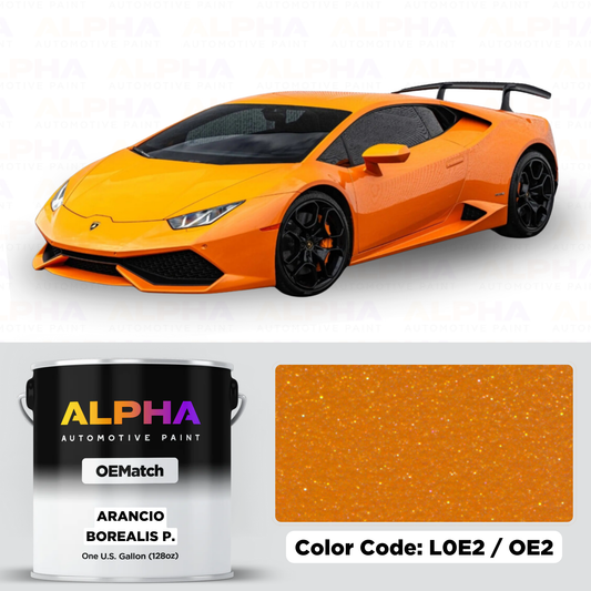 Lamborghini Arancio Borealis L0E2 | OEMatch Basecoat