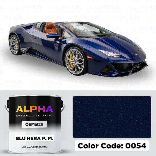 Lamborghini Blu Hera 0054 | OEMatch Basecoat