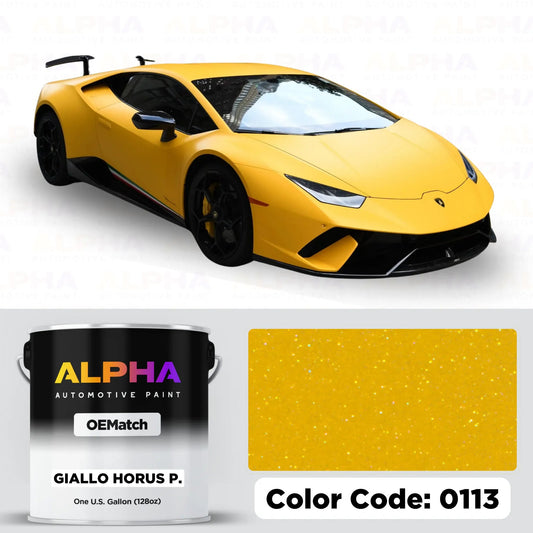 Lamborghini Giallo Horus 0113 | OEMatch Basecoat